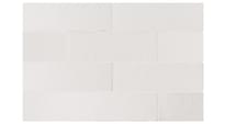 Плитка Equipe Kalma White Matt 6x18.6 см, поверхность матовая