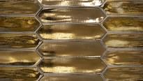 Плитка Equipe Lanse Gold 5x25 см, поверхность матовая