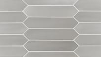 Плитка Equipe Lanse Gray 5x25 см, поверхность матовая