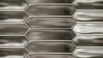 Плитка Equipe Lanse Silver 5x25 см, поверхность матовая