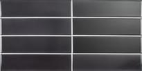 Плитка Equipe Limit Noir 6x24.6 см, поверхность глянец