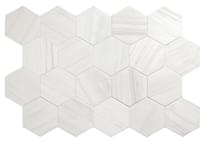 Плитка Equipe Lithos White 10.1x11.6 см, поверхность матовая