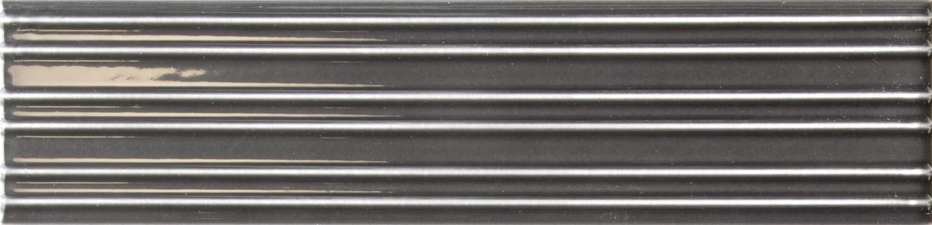 Плитка Equipe Lumina Rivia Oyster Matt 6x24.6 см, поверхность матовая, рельефная