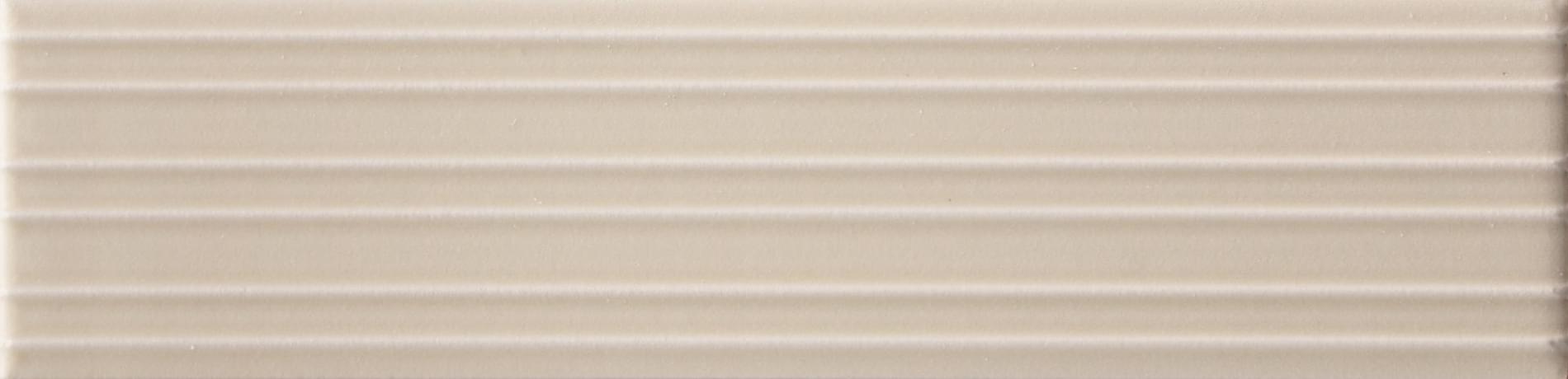 Плитка Equipe Lumina Rivia Sandshell 6x24.6 см, поверхность глянец, рельефная