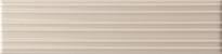 Плитка Equipe Lumina Rivia Sandshell Matt 6x24.6 см, поверхность матовая, рельефная