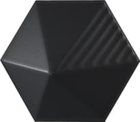 Плитка Equipe Magical 3 Umbrella Black Matt 12.4x10.7 см, поверхность матовая