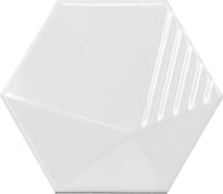 Плитка Equipe Magical 3 Umbrella White Pearl 12.4x10.7 см, поверхность глянец