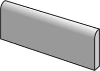 Плитка Equipe Magma Bullnose Grey Stone 6.5x20 см, поверхность матовая
