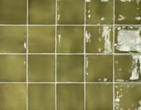 Плитка Equipe Manacor Basil Green 10x10 см, поверхность глянец