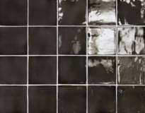 Плитка Equipe Manacor Black 10x10 см, поверхность глянец
