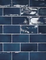 Плитка Equipe Manacor Ocean Blue 7.5x15 см, поверхность глянец