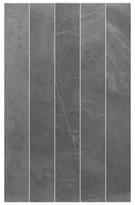 Плитка Equipe Marmoris Anthracite 7.5x60 см, поверхность матовая