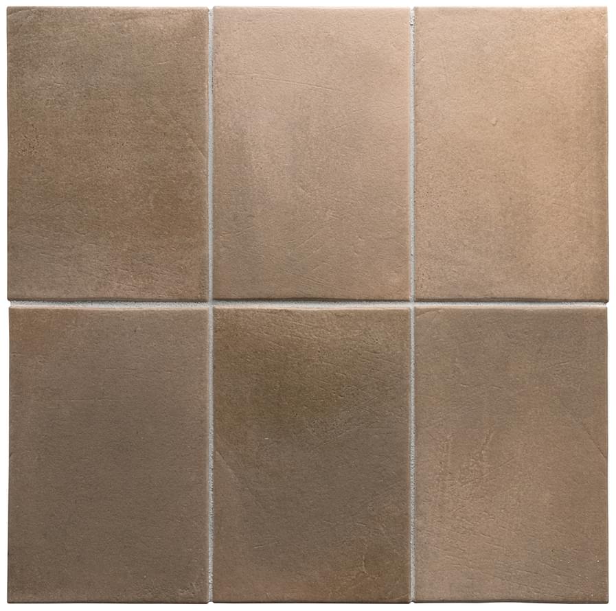 Плитка Equipe Miyako Amber Brown 10x15 см, поверхность матовая