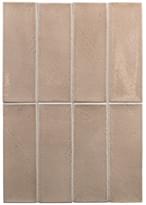 Плитка Equipe Miyako Coffee Gloss 5x15 см, поверхность глянец