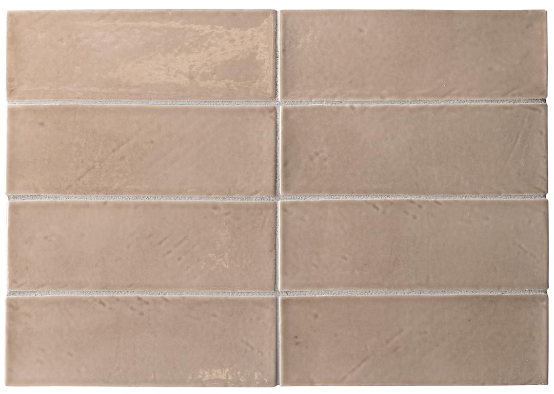 Плитка Equipe Miyako Coffee Gloss 5x15 см, поверхность глянец