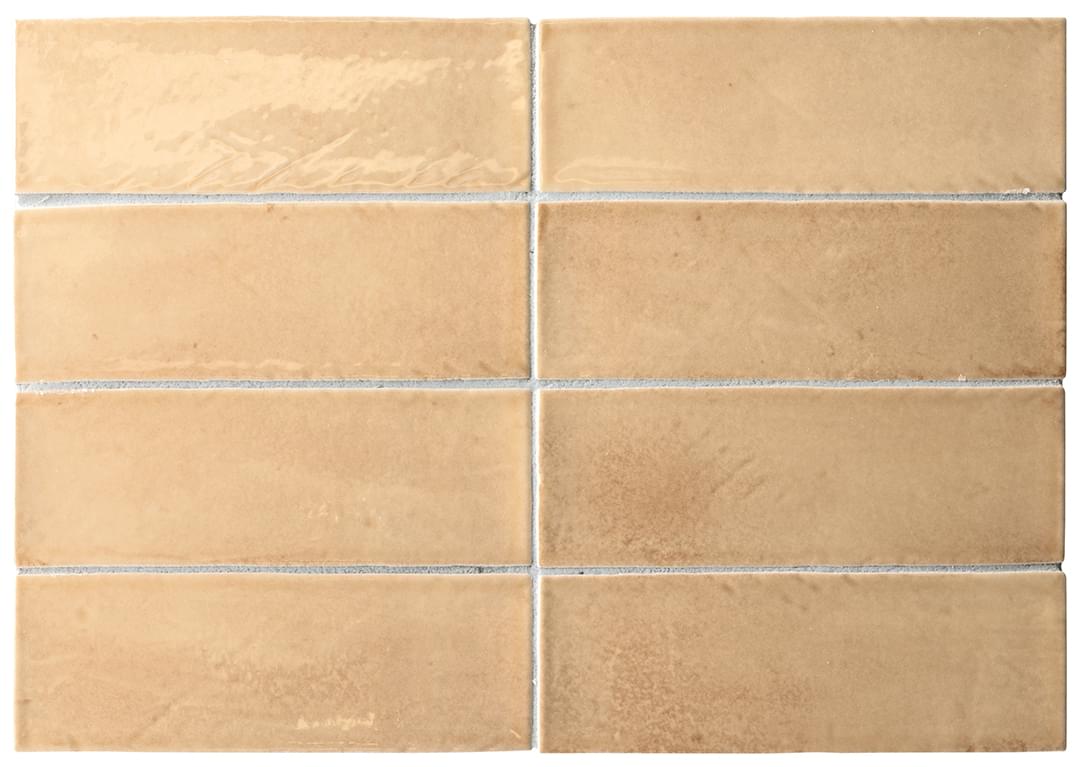 Плитка Equipe Miyako Golden Ochre Gloss 5x15 см, поверхность глянец