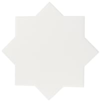 Плитка Equipe Porto Star White 16.8x16.8 см, поверхность матовая