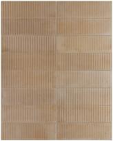 Плитка Equipe Raku Line Sand 6x18.6 см, поверхность матовая, рельефная