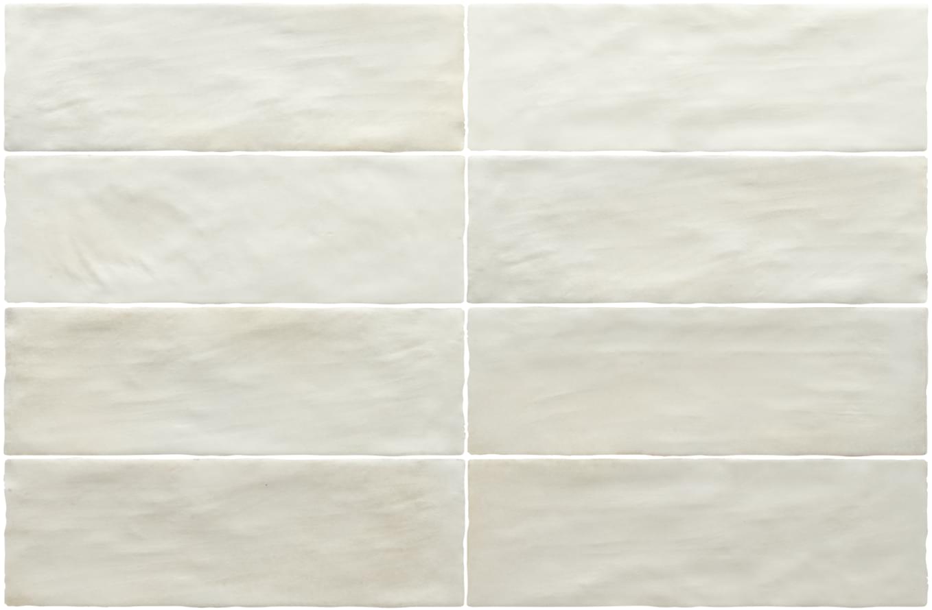 Плитка Equipe Sabbia Silica White 6.5x20 см, поверхность матовая