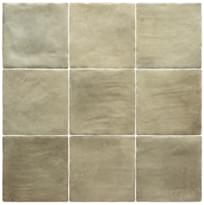 Плитка Equipe Sabbia Weald Green 10x10 см, поверхность матовая