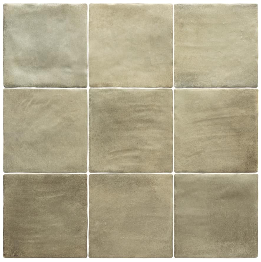 Плитка Equipe Sabbia Weald Green 10x10 см, поверхность матовая