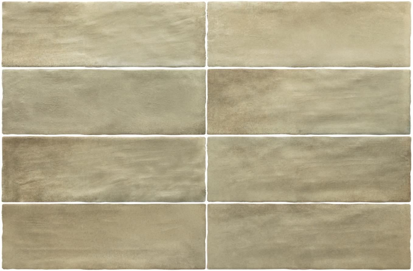 Плитка Equipe Sabbia Weald Green 6.5x20 см, поверхность матовая