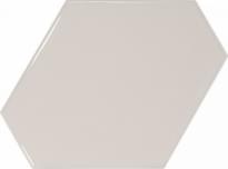 Плитка Equipe Scale Benzene Light Grey 10.8x12.4 см, поверхность глянец