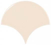 Плитка Equipe Scale Fan Cream 10.6x12 см, поверхность глянец