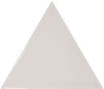 Плитка Equipe Scale Triangolo Light Grey 10.8x12.4 см, поверхность глянец