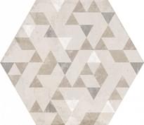 Плитка Equipe Urban Hexagon Forest Natural Antislip 29.2x25.4 см, поверхность матовая, рельефная