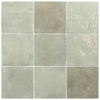 Плитка Equipe Verticale Green Field 10x10 см, поверхность глянец