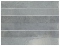 Плитка Equipe Verticale Moody Blue 5x40 см, поверхность глянец