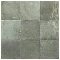 Плитка Equipe Verticale Oakmoss 10x10 см, поверхность глянец