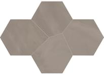 Плитка Ergon Architect Resin Design Maxi Hong Kong Taupe Naturale 136x101 см, поверхность матовая, рельефная