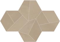 Плитка Ergon Architect Resin Design Mini New York Sand Naturale 22.6x17 см, поверхность матовая, рельефная