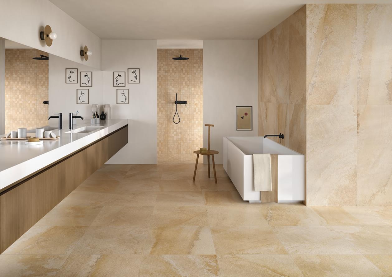 керамогранит фабрики Ergon коллекция Cornerstone Alpen