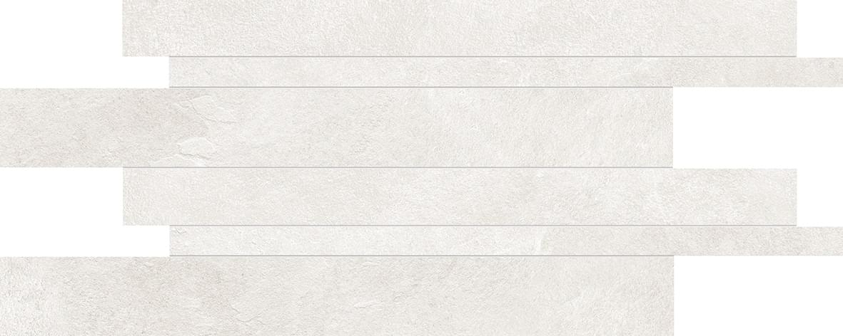 Ergon Cornerstone Evolution Listelli Sfalsati Slate Superwhite 30x60 см, поверхность матовая