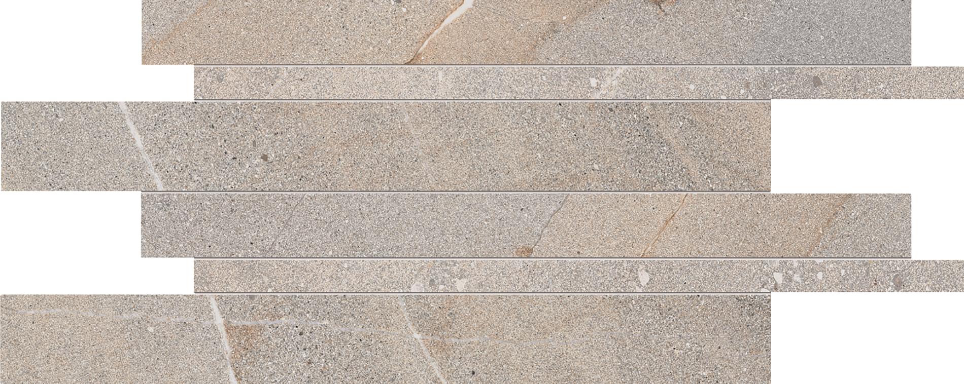 Ergon Cornerstone Listelli Sfalsati Granite Stone 30x60