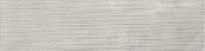 Плитка Ergon Cornerstone Parallelo Slate White 30x120 см, поверхность матовая, рельефная