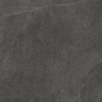 Плитка Ergon Cornerstone Slate Black 90x90 см, поверхность матовая, рельефная