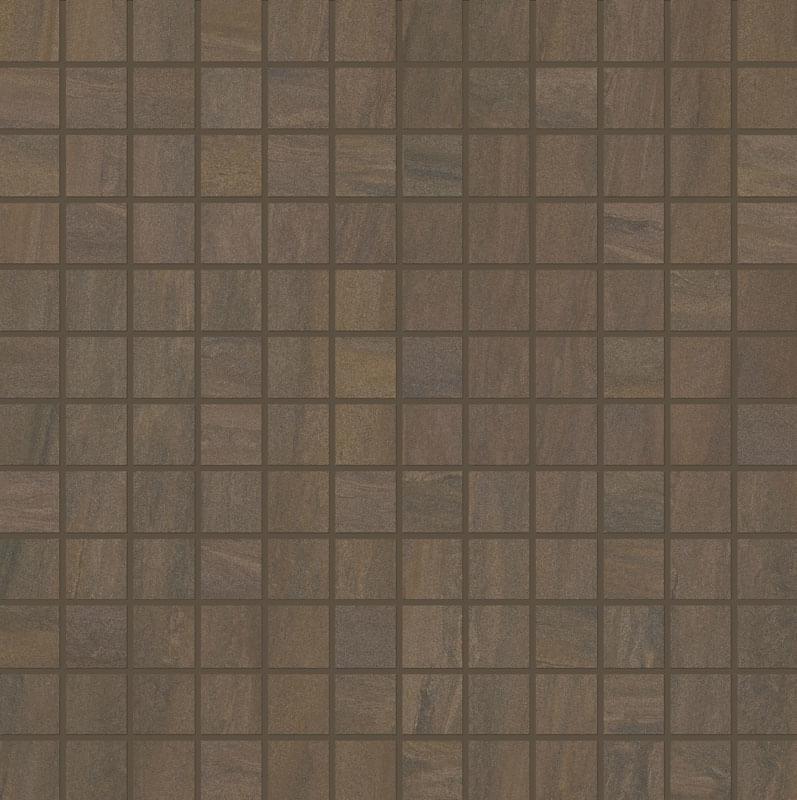 Ergon Elegance Mosaico 2.3x2.3 Square Mix Brown 30x30