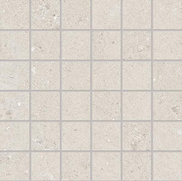 Ergon Gemma Stone Fine Mosaico 5x5 Greige Silktech 30x30 см, поверхность матовая