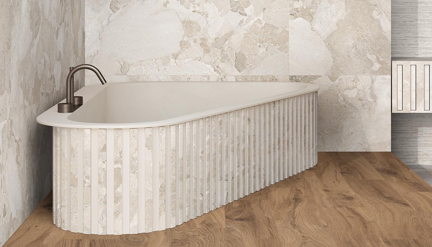 керамогранит фабрики Ergon коллекция Matera Stone