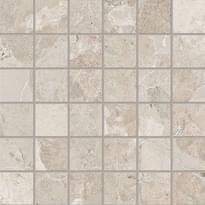 Плитка Ergon Matera Stone Mosaico 50x50 Greige Silktech 30x30 см, поверхность полуматовая