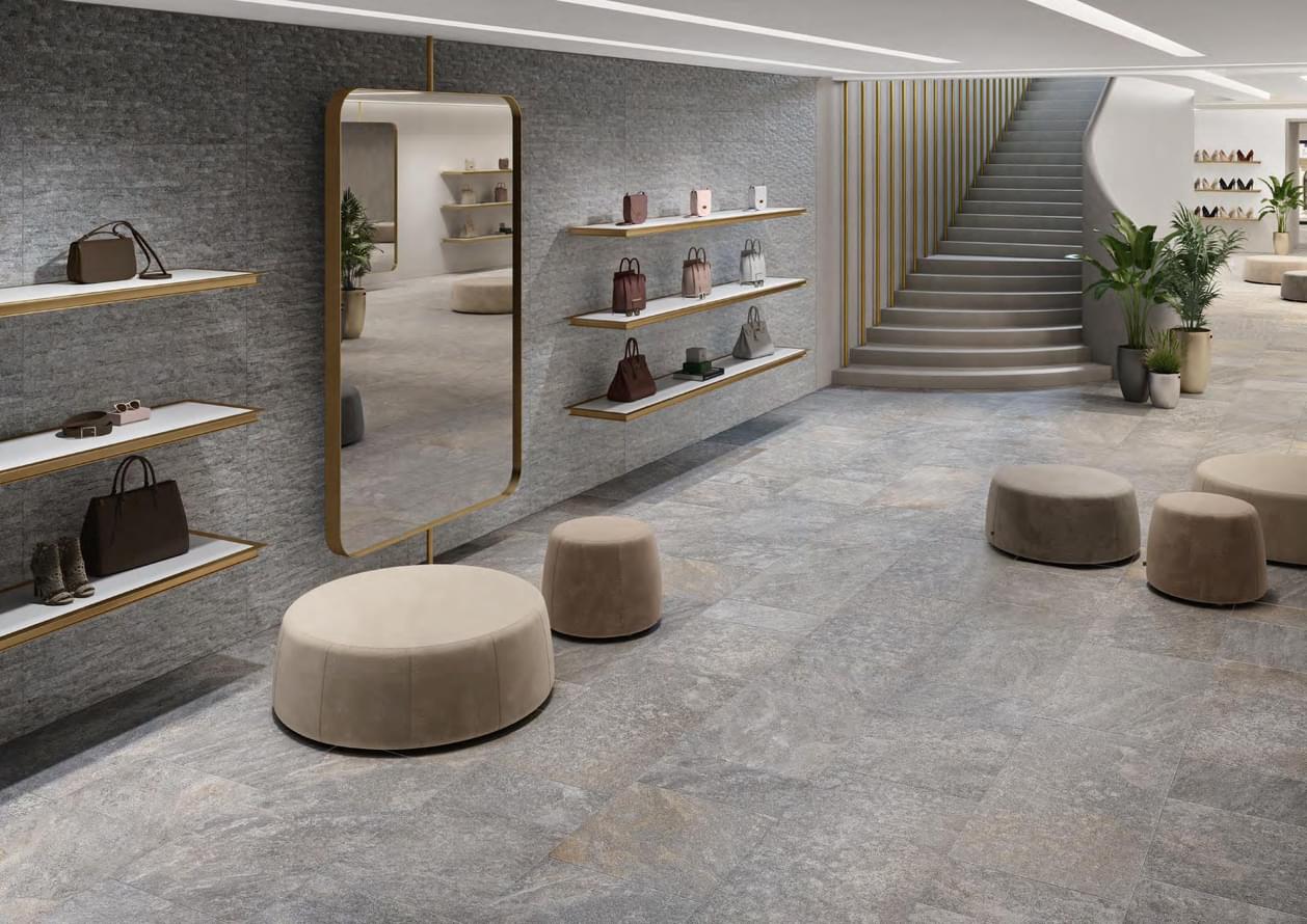 керамогранит фабрики Ergon коллекция Oros Stone