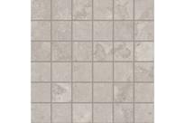 Плитка Ergon Portland Stone Mosaico 5X5 Cross Cut Ash Naturale 30x30 см, поверхность матовая