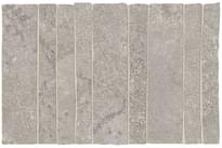 Плитка Ergon Portland Stone Mosaico Wallcut Cross Cut Lead Naturale 19.4x29.4 см, поверхность матовая