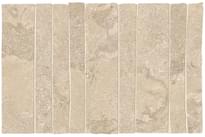 Плитка Ergon Portland Stone Mosaico Wallcut Cross Cut Sand Naturale 19.4x29.4 см, поверхность матовая, рельефная