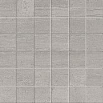 Плитка Ergon Stone Project Mosaico 5x5 Falda Grey Naturale 30x30 см, поверхность матовая, рельефная