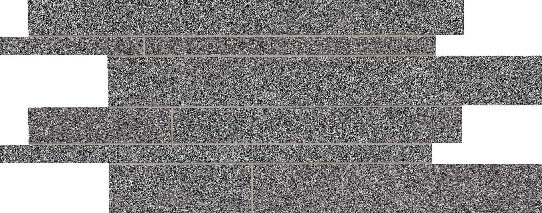 Ergon Stone Talk Listelli Sfalsati Minimal Dark Naturale 30x60